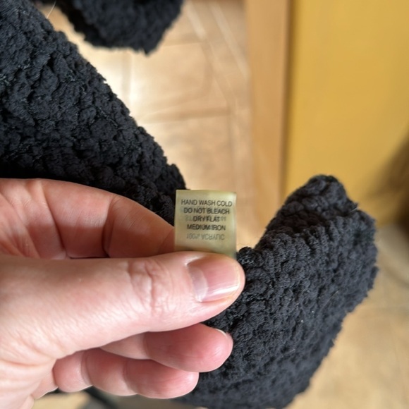Dolce Cabo Black Chenille Knit Cardigan Size XL - Picture 4 of 7